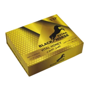 miel de malasia Black Horse Extra | Caja de 48 sobres de 10gr