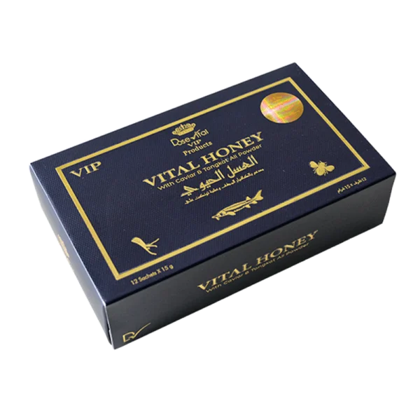 Dose Vital | Vital Honey Black VIP Caja 12 sobres de 15 gr